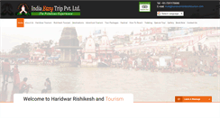 Desktop Screenshot of haridwarrishikeshtourism.com